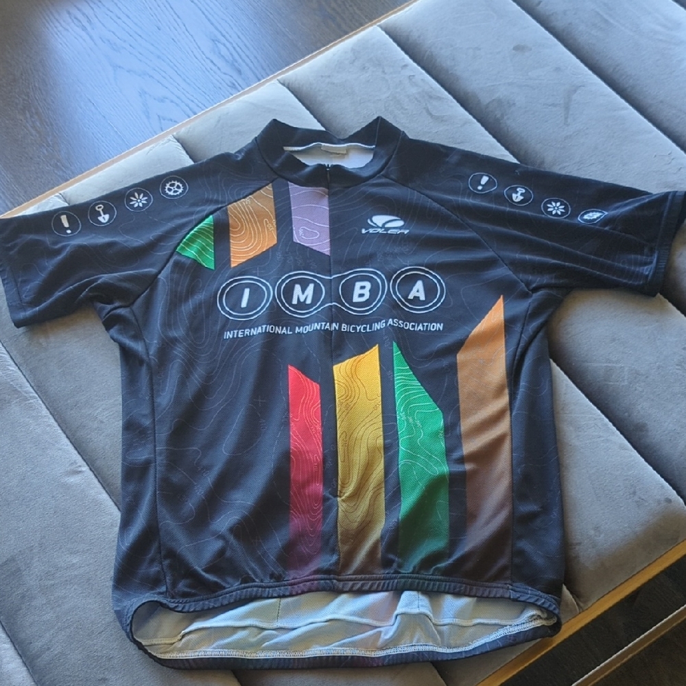 IMBA Men's Multicolor Cycling Jersey